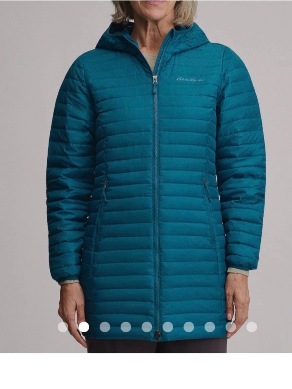 Eddie Bauer Women's Microlight hooded parka